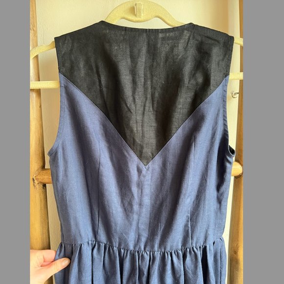 Rachel Antonoff Linen Shirt Dress - Picture 6 of 6